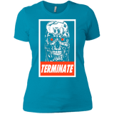 T-Shirts Turquoise / X-Small Terminate Women's Premium T-Shirt