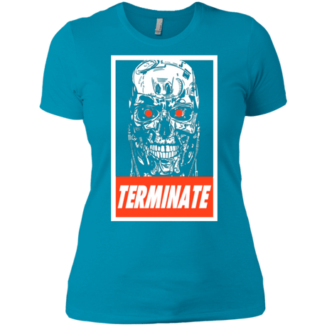 T-Shirts Turquoise / X-Small Terminate Women's Premium T-Shirt