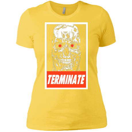 T-Shirts Vibrant Yellow / X-Small Terminate Women's Premium T-Shirt