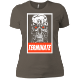T-Shirts Warm Grey / X-Small Terminate Women's Premium T-Shirt