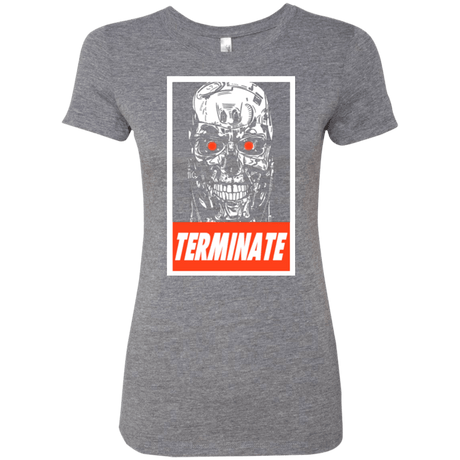 T-Shirts Premium Heather / Small Terminate Women's Triblend T-Shirt