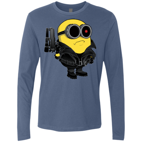 T-Shirts Indigo / Small Terminion Men's Premium Long Sleeve