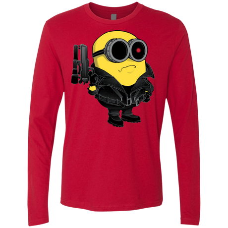 T-Shirts Red / Small Terminion Men's Premium Long Sleeve