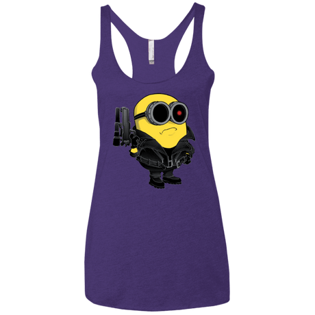 T-Shirts Purple / X-Small Terminion Women's Triblend Racerback Tank