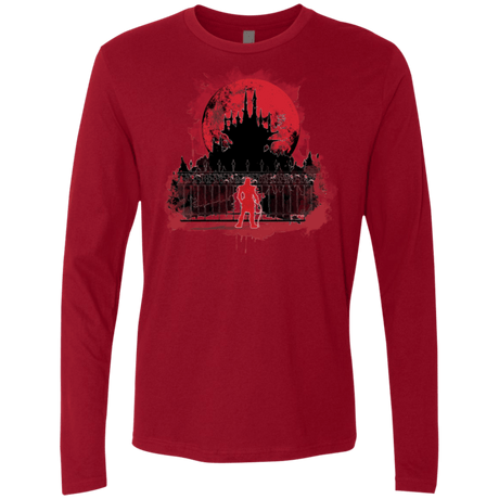 T-Shirts Cardinal / Small Terrible Night to Have a Curse Men's Premium Long Sleeve
