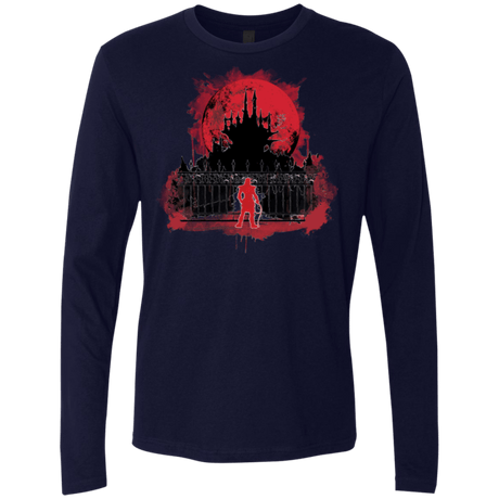 T-Shirts Midnight Navy / Small Terrible Night to Have a Curse Men's Premium Long Sleeve