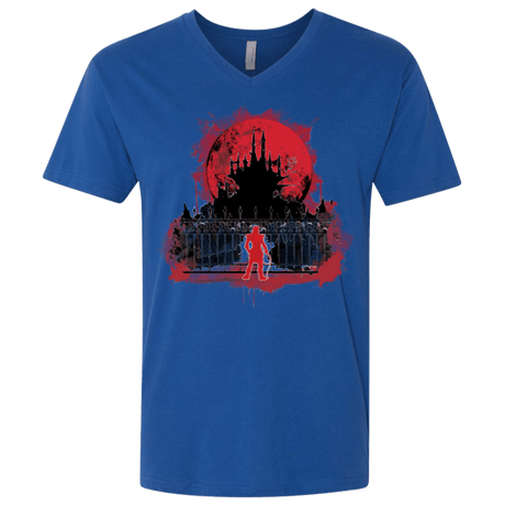 T-Shirts Royal / X-Small Terrible Night to Have a Curse Men's Premium V-Neck