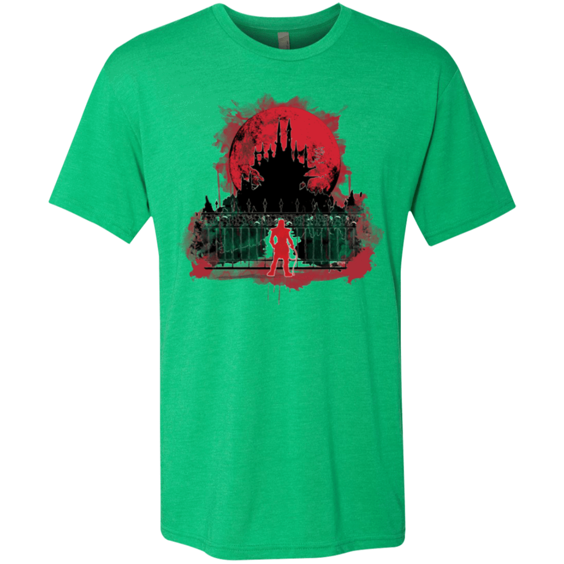 T-Shirts Envy / Small Terrible Night to Have a Curse Men's Triblend T-Shirt