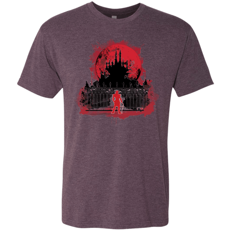 T-Shirts Vintage Purple / Small Terrible Night to Have a Curse Men's Triblend T-Shirt