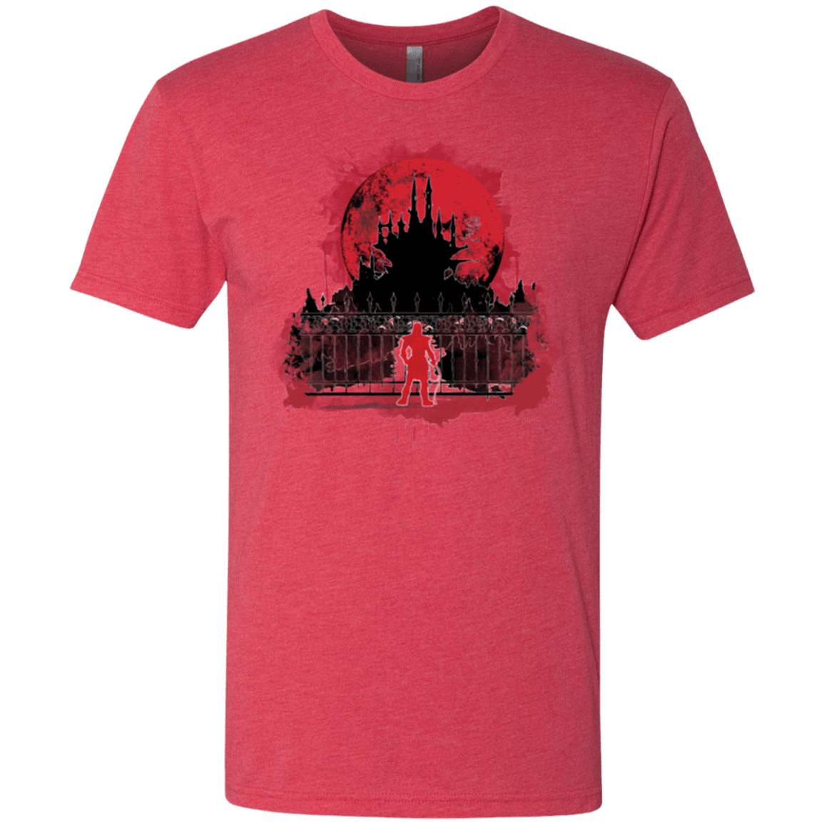 T-Shirts Vintage Red / Small Terrible Night to Have a Curse Men's Triblend T-Shirt