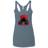 T-Shirts Indigo / X-Small Terrible Night to Have a Curse Women's Triblend Racerback Tank