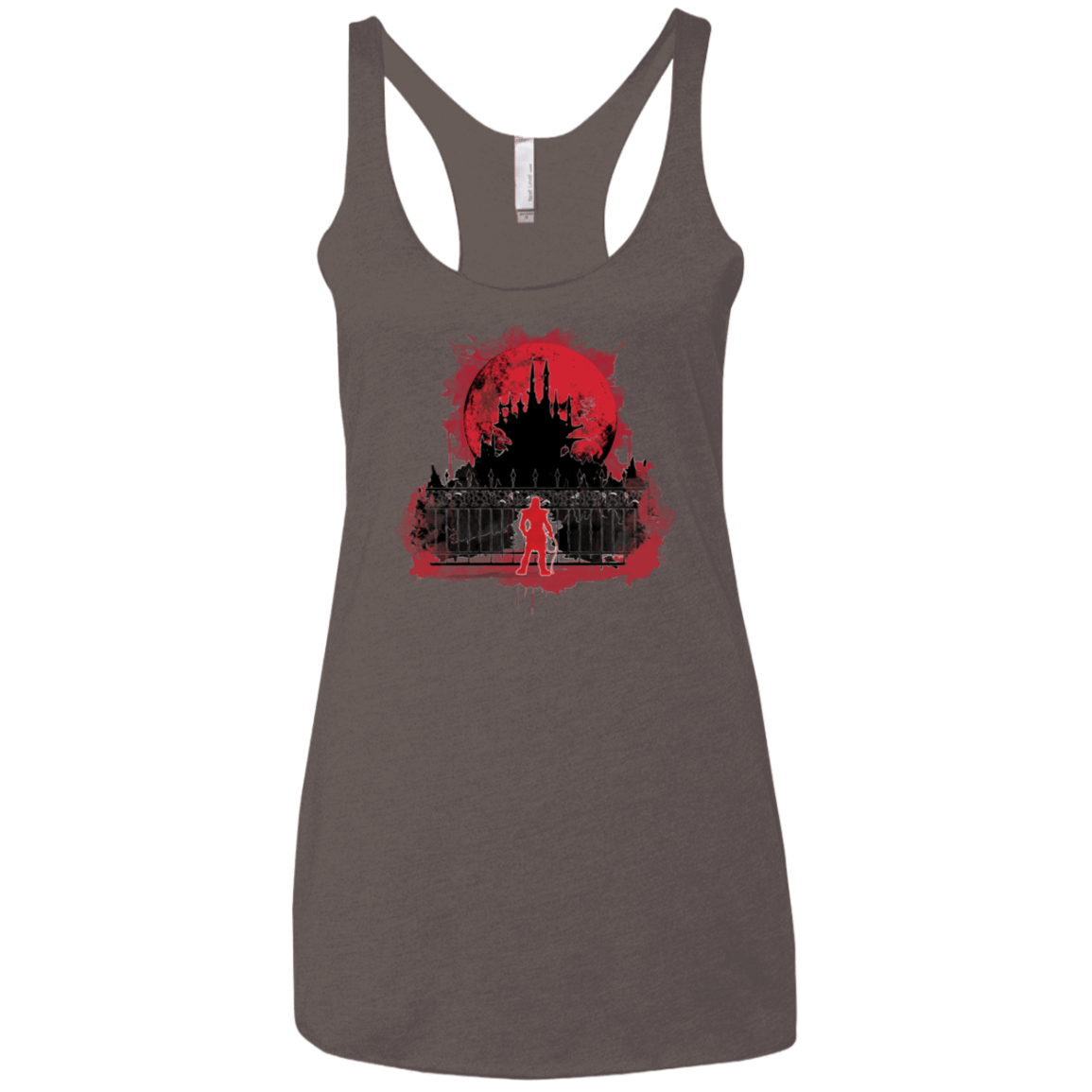 T-Shirts Macchiato / X-Small Terrible Night to Have a Curse Women's Triblend Racerback Tank