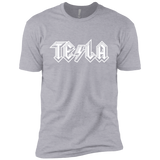 T-Shirts Heather Grey / YXS TESLA Boys Premium T-Shirt