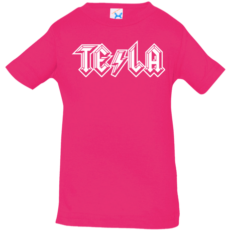 T-Shirts Hot Pink / 6 Months TESLA Infant Premium T-Shirt