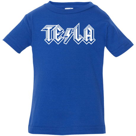 T-Shirts Royal / 6 Months TESLA Infant Premium T-Shirt