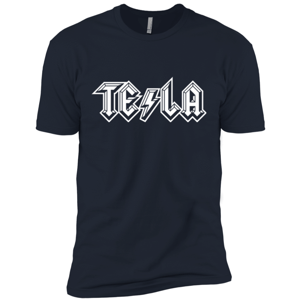 T-Shirts Midnight Navy / X-Small TESLA Men's Premium T-Shirt