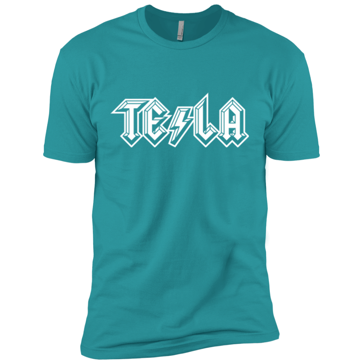 T-Shirts Tahiti Blue / X-Small TESLA Men's Premium T-Shirt