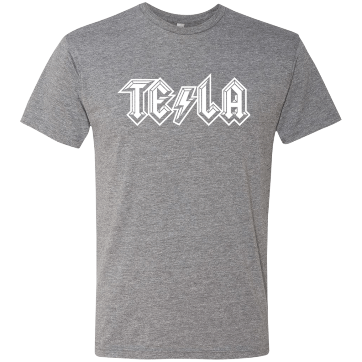 T-Shirts Premium Heather / Small TESLA Men's Triblend T-Shirt