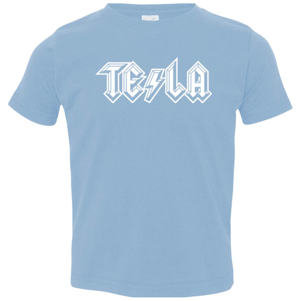 T-Shirts Light Blue / 2T TESLA Toddler Premium T-Shirt