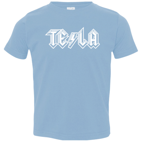 T-Shirts Light Blue / 2T TESLA Toddler Premium T-Shirt