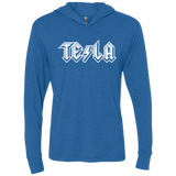 T-Shirts Vintage Royal / X-Small TESLA Triblend Long Sleeve Hoodie Tee
