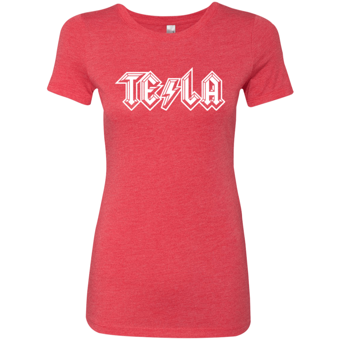 T-Shirts Vintage Red / Small TESLA Women's Triblend T-Shirt