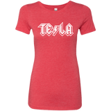 T-Shirts Vintage Red / Small TESLA Women's Triblend T-Shirt