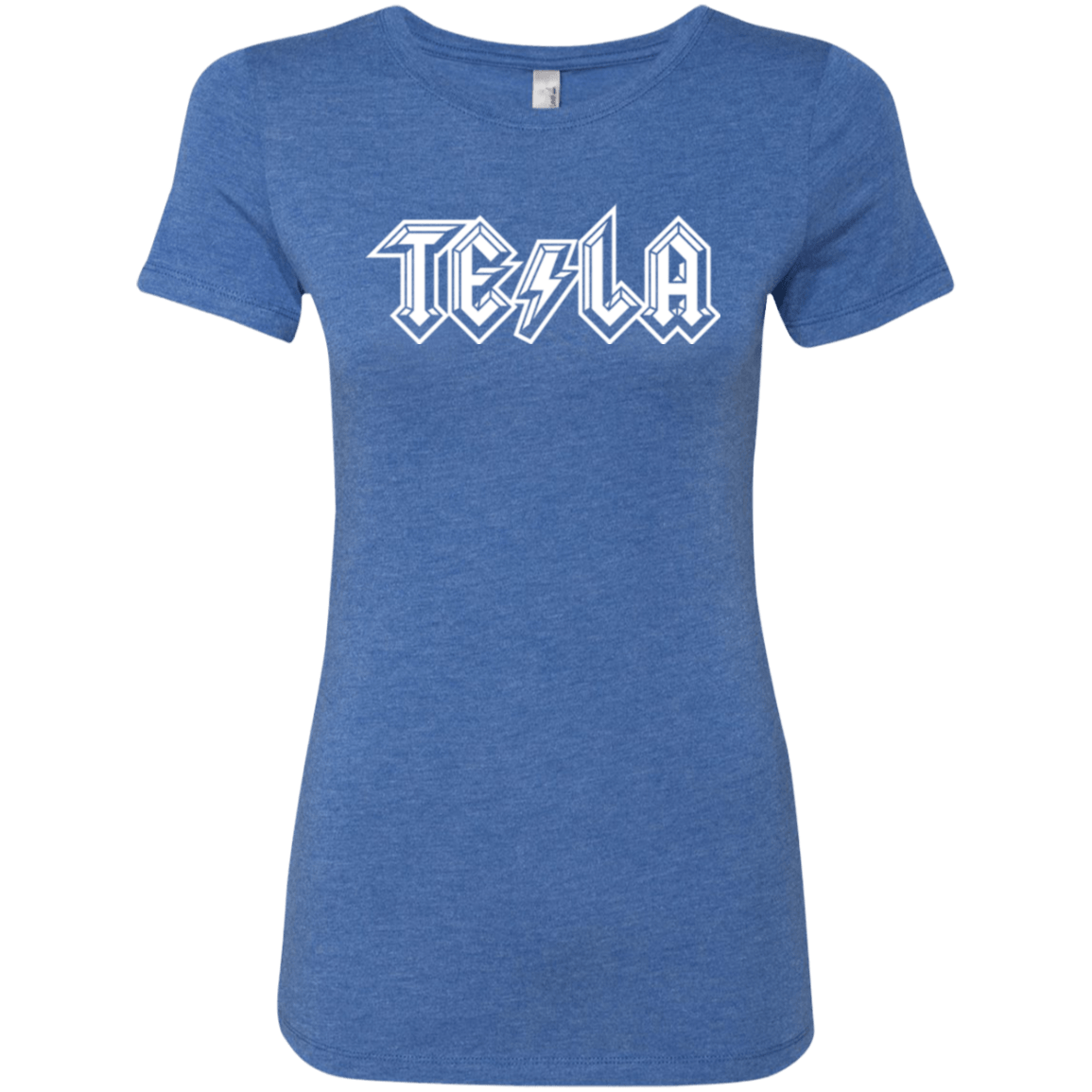 T-Shirts Vintage Royal / Small TESLA Women's Triblend T-Shirt