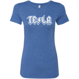 T-Shirts Vintage Royal / Small TESLA Women's Triblend T-Shirt