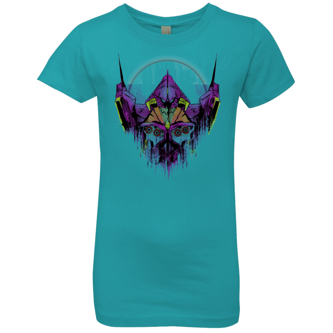 T-Shirts Tahiti Blue / YXS Test Type Girls Premium T-Shirt