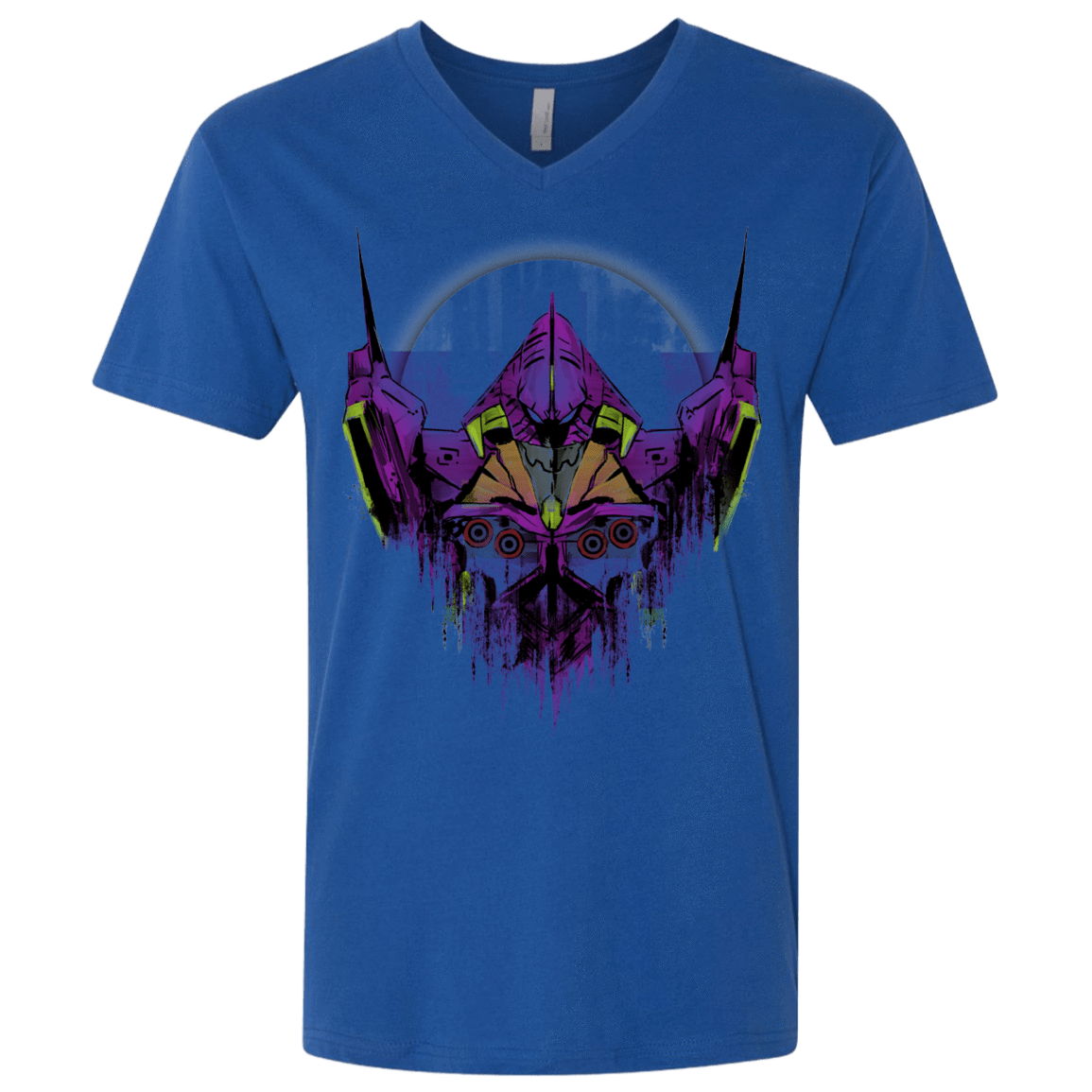 T-Shirts Royal / X-Small Test Type Men's Premium V-Neck