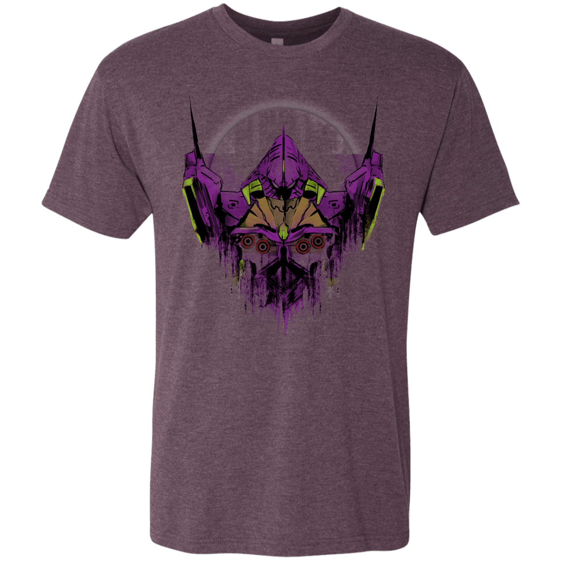 T-Shirts Vintage Purple / S Test Type Men's Triblend T-Shirt