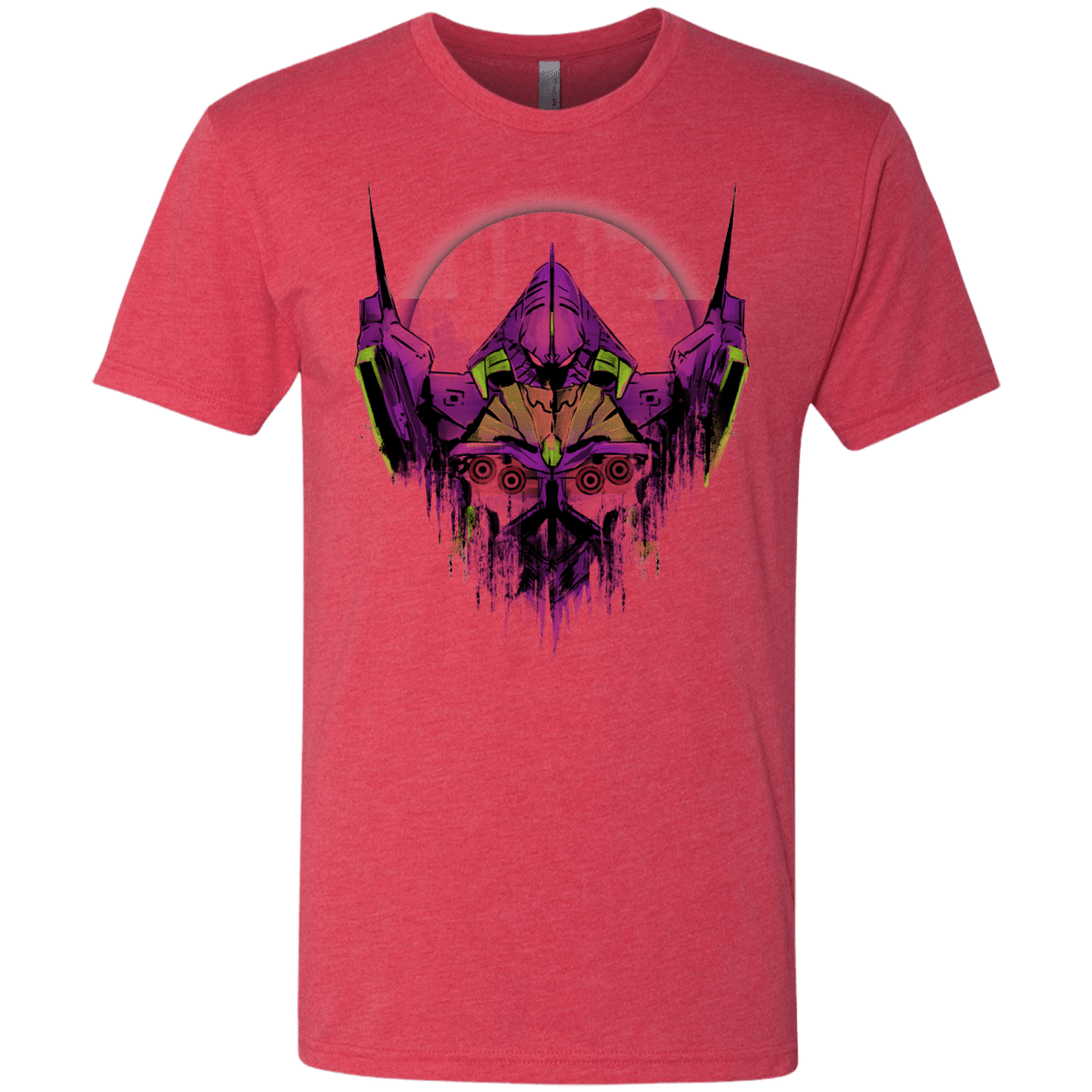 T-Shirts Vintage Red / S Test Type Men's Triblend T-Shirt