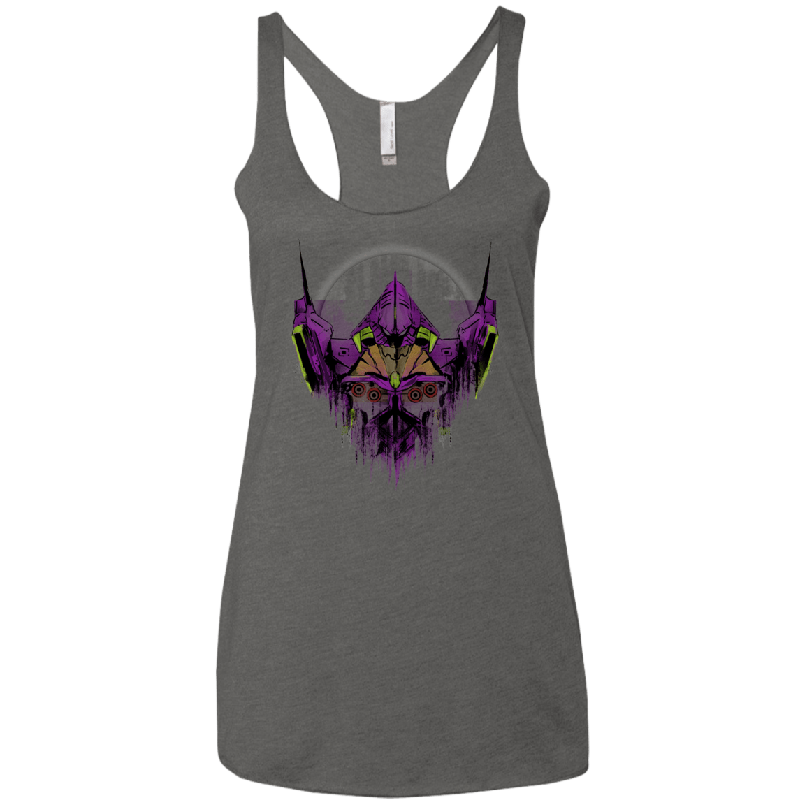 Test Type Women's Triblend Racerback Tank