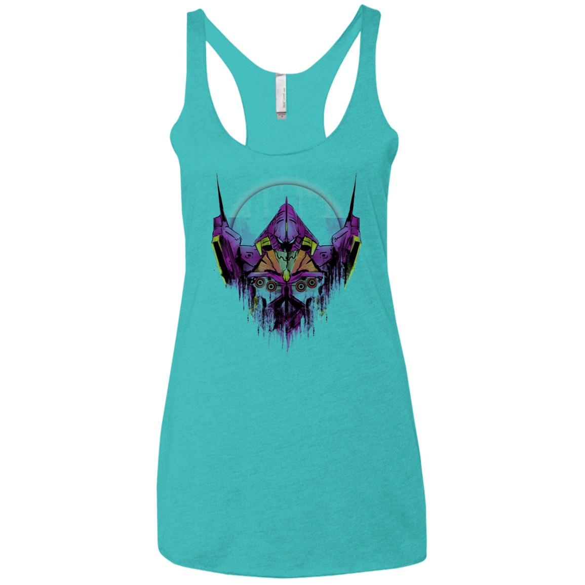 Test Type Women's Triblend Racerback Tank
