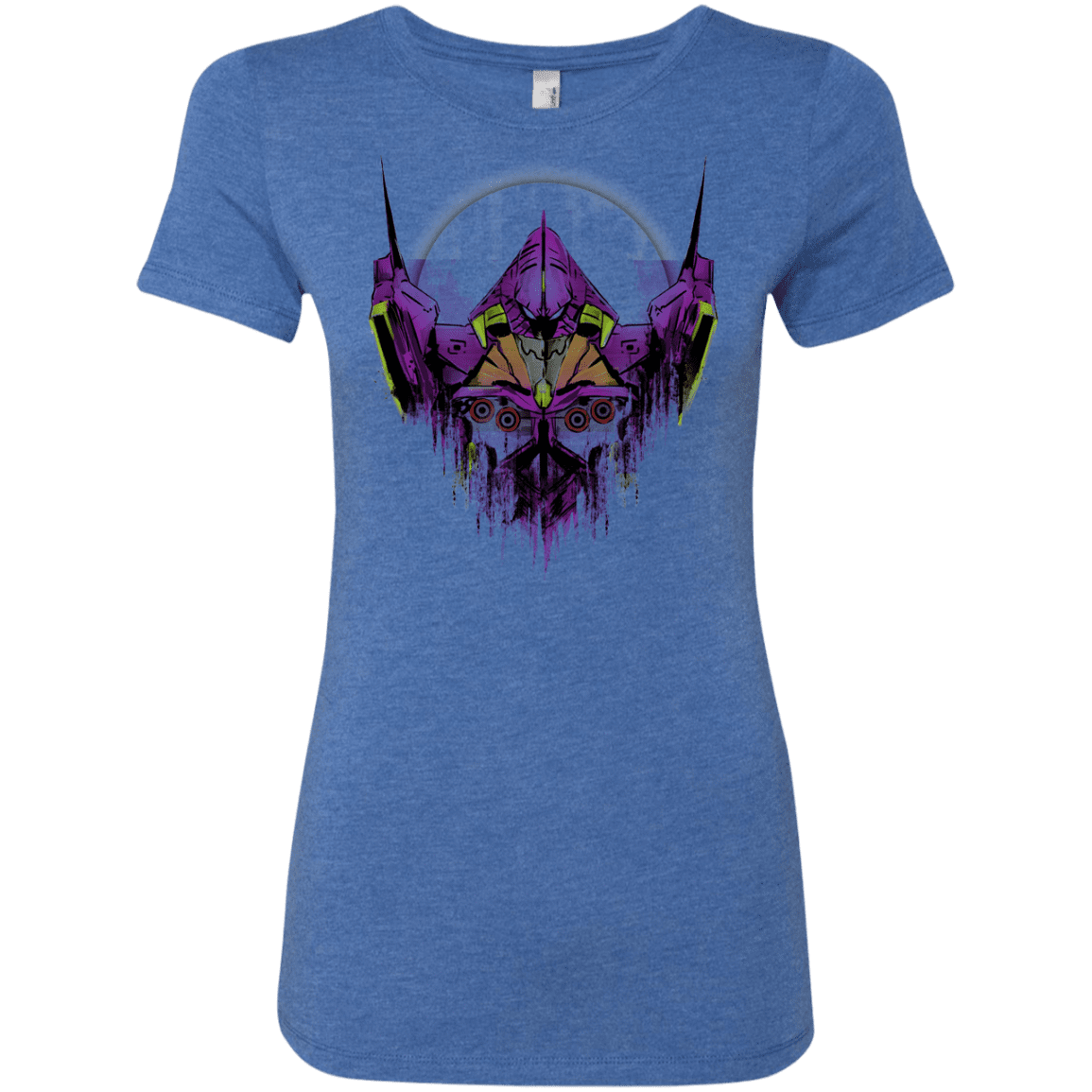 T-Shirts Vintage Royal / S Test Type Women's Triblend T-Shirt