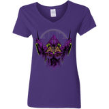 T-Shirts Purple / S Test Type Women's V-Neck T-Shirt