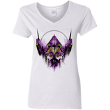 T-Shirts White / S Test Type Women's V-Neck T-Shirt