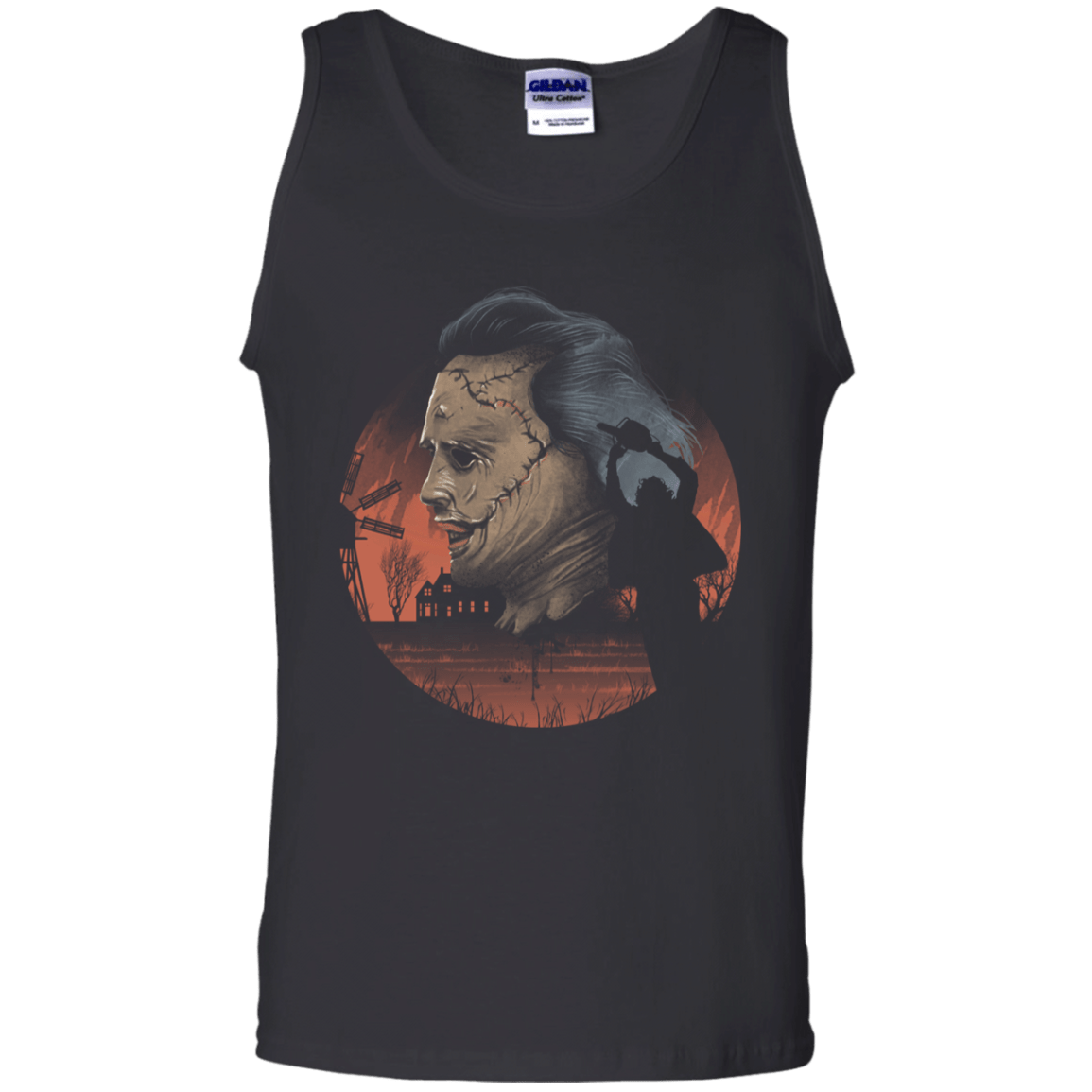 T-Shirts Black / S Texas Cannibal Men's Tank Top