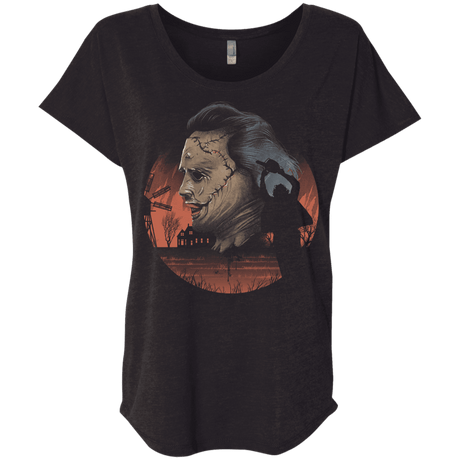 T-Shirts Vintage Black / X-Small Texas Cannibal Triblend Dolman Sleeve