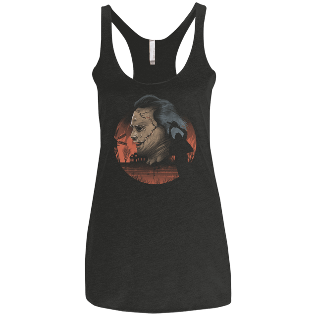 T-Shirts Vintage Black / X-Small Texas Cannibal Women's Triblend Racerback Tank