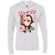 T-Shirts Heather White / X-Small TGIF Kawaii Triblend Long Sleeve Hoodie Tee