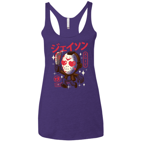 T-Shirts Purple / X-Small TGIF Kawaii Women's Triblend Racerback Tank