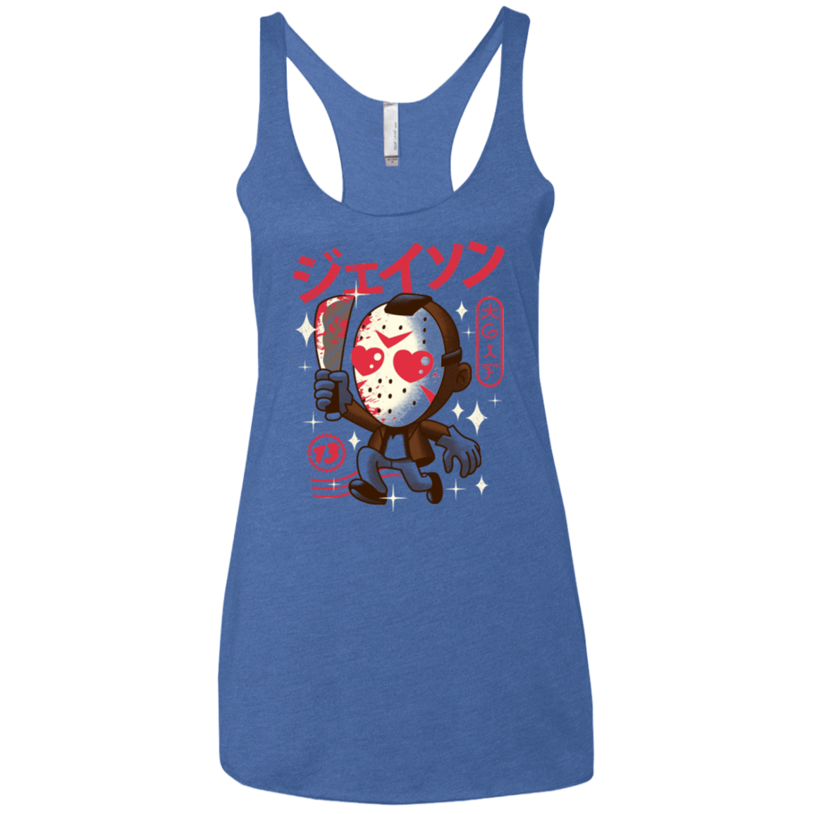T-Shirts Vintage Royal / X-Small TGIF Kawaii Women's Triblend Racerback Tank