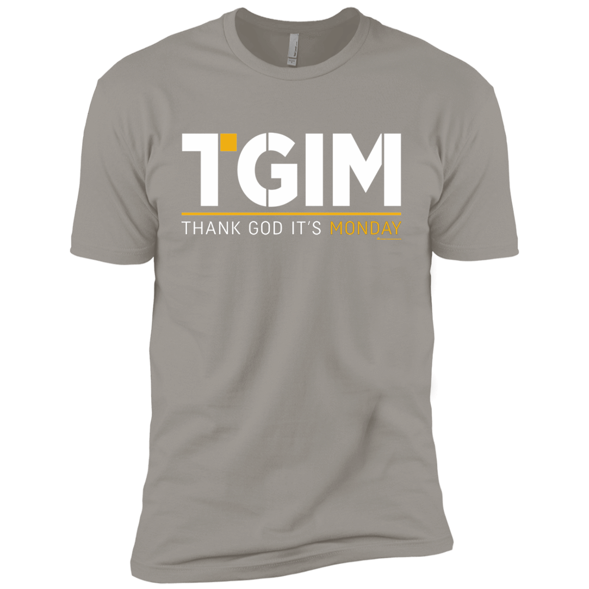 T-Shirts Light Grey / YXS Thank God Its Monday Boys Premium T-Shirt