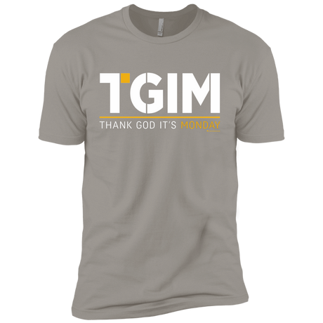 T-Shirts Light Grey / YXS Thank God Its Monday Boys Premium T-Shirt