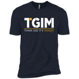 T-Shirts Midnight Navy / YXS Thank God Its Monday Boys Premium T-Shirt