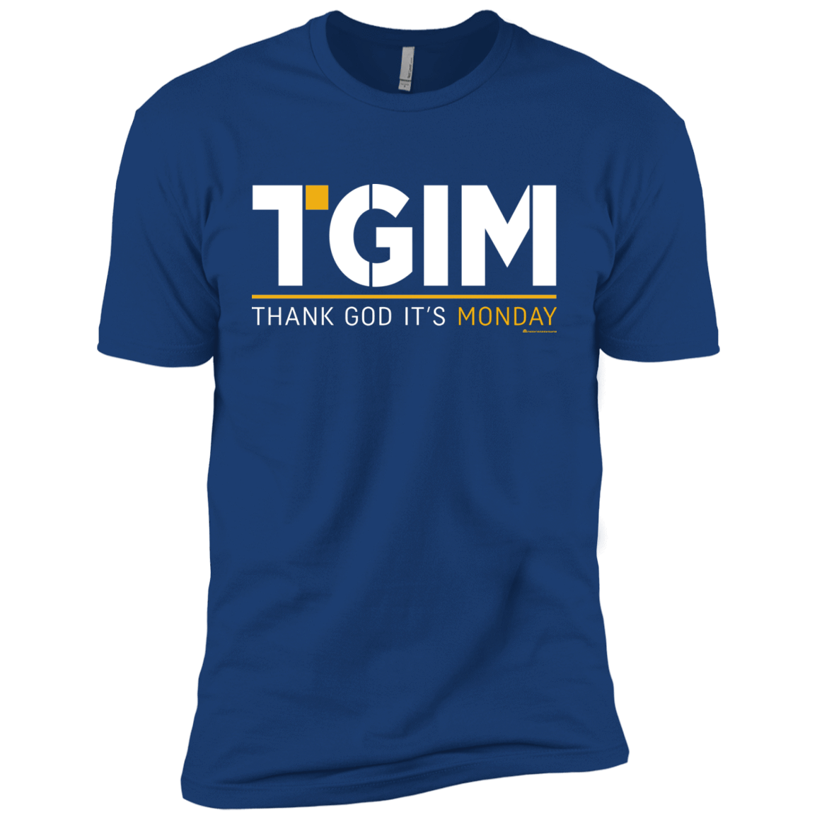 T-Shirts Royal / YXS Thank God Its Monday Boys Premium T-Shirt
