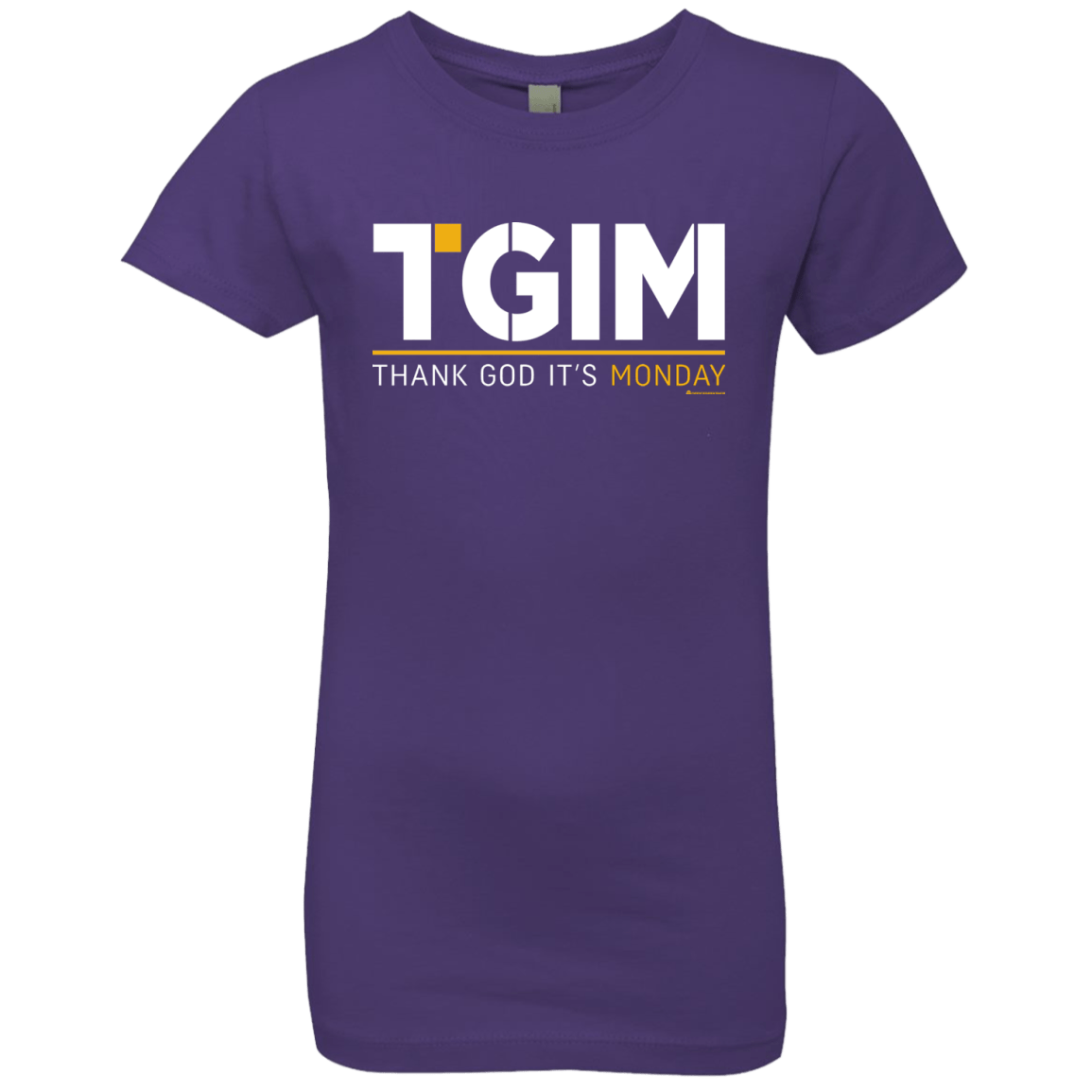 T-Shirts Purple Rush / YXS Thank God Its Monday Girls Premium T-Shirt