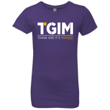T-Shirts Purple Rush / YXS Thank God Its Monday Girls Premium T-Shirt
